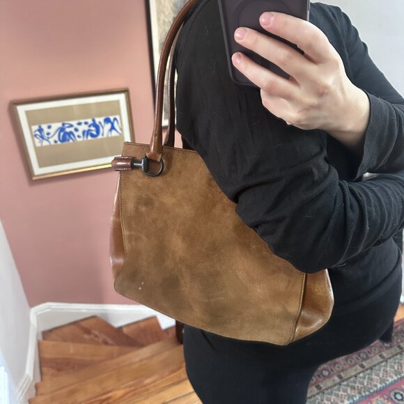 Gucci Suede Horsebit Tote - Picture 14 of 14